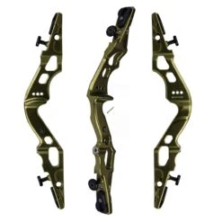 Mybo Pathfinder 19" Recurve Riser -Archery World Shop 19 green web