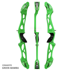 Mybo Elite 25" Recurve Riser 2024 -Archery World Shop elite green mamba 852612