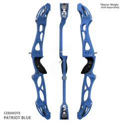Mybo Elite 25" Recurve Riser 2024 -Archery World Shop elite patriot blue 852611