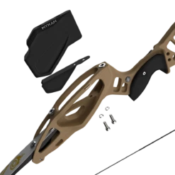 Mybo MYKAN 25" Barebow Riser 2024 -Archery World Shop mykan angle 5