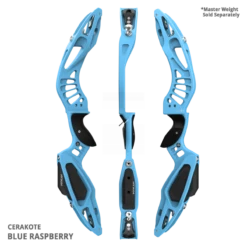 Mybo MYKAN 25" Barebow Riser 2024 -Archery World Shop mykan blue raspberry 852633