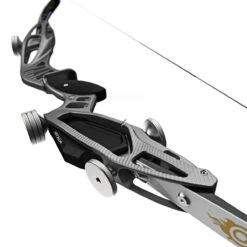 Mybo MYKAN 25" Barebow Riser -Archery World Shop off angle 2 mykan barebow
