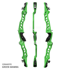 Mybo Wave XL 27" Recurve Riser 2024 -Archery World Shop wave xl 27 green mamba 852592