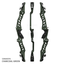 Mybo Wave XR 25" Recurve Riser 2024 -Archery World Shop wave xr 25 charcoal green 852561