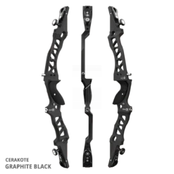 Mybo Wave XR 25" Recurve Riser 2024 -Archery World Shop wave xr 25 graphite black 852559