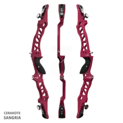 Mybo Wave XR 25" Recurve Riser 2024 -Archery World Shop wave xr 25 sangria 852566