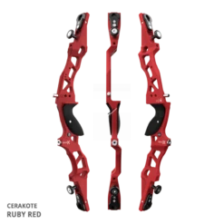 Mybo Wave XS 23" Recurve Riser 2024 -Archery World Shop wave xs 23 ruby red 852542