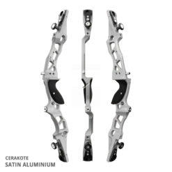 Mybo Wave XS 23" Recurve Riser 2024 -Archery World Shop wave xs 23 satin aluminium